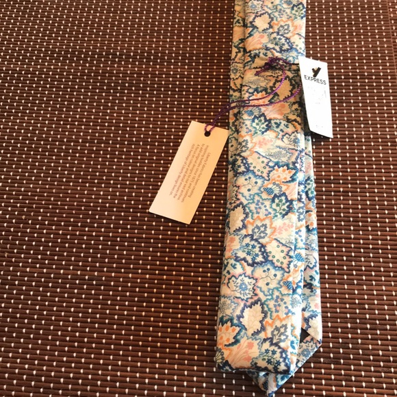 NWT Express Skinny Tie - Picture 2 of 3